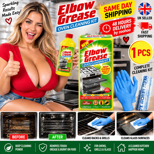 Elbow grease oven cleaning kit - grease,