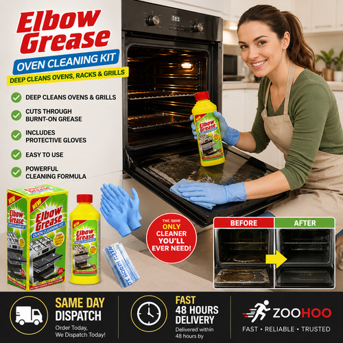 Elbow grease oven cleaning - **elbow,