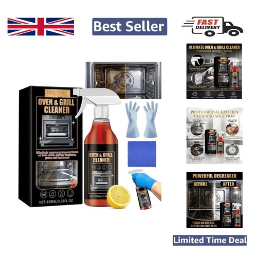 Powerful oven grill cleaner - oven,