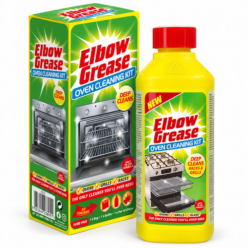 Elbow grease oven cleaner - grease,