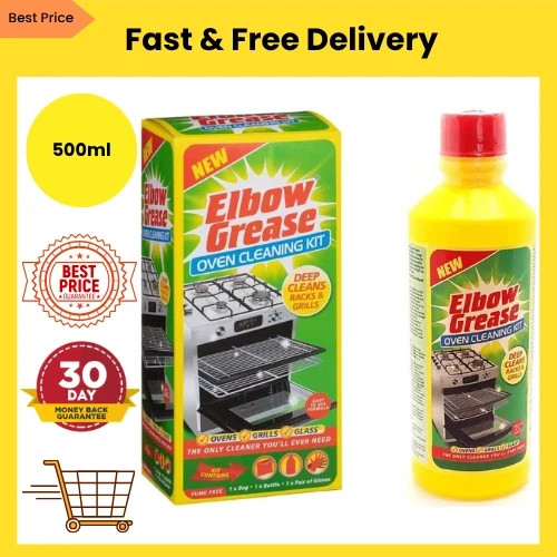 Elbow grease oven cleaning kit - elbow,