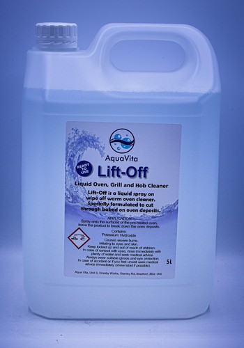 Lift off oven cleaner - off,