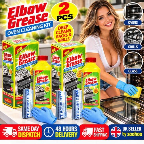 Elbow grease oven cleaning - 2x,
